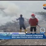 Kebakaran Gudang Rongsok di Panguragan