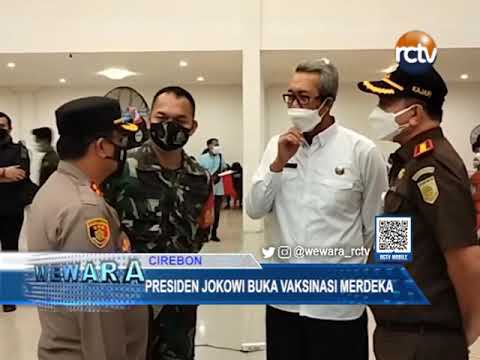 Presiden Jokowi Buka Vaksinasi Merdeka