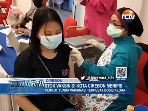 Stok Vaksin di Kota Cirebon Menipis