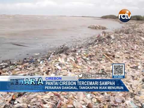 Pantai Cirebon Tercemari Sampah