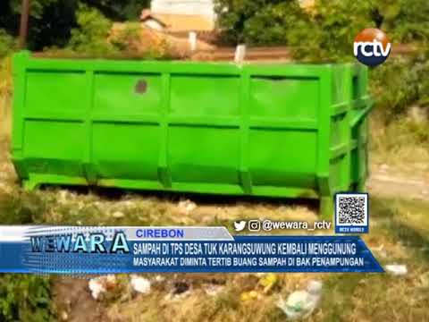 Sampah di TPS Desa Tuk Karangsuwung Kembali Menggunung