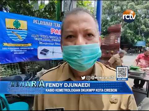 DKUKMPP Kota Cirebon Gelar Tera Ulang di Pasar Tradisional