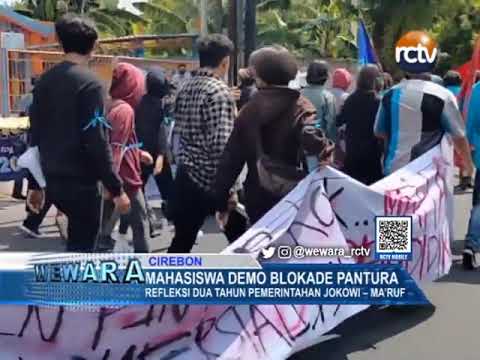 Mahasiswa Demo Blokade Pantura