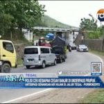 Polisi Cek Kesiapan Cegah Banjir di Underpass Prupuk