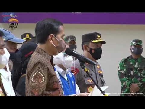 Presiden Jokowi Resmikan 7 Arena PON XX Papua