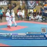 Aksi Ratusan Karateka Anak-Anak Berlaga Di Brebes