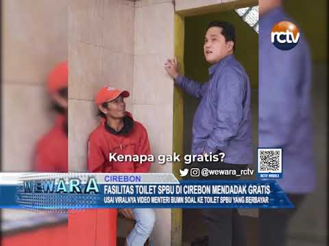 Fasilitas Toilet SPBU di Cirebon Mendadak Gratis