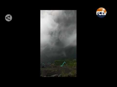 Jembatan Penghubung Lumajang-Malang Terputus Erupsi Gunung Semeru