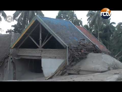 Ratusan Rumah Tertimbun Abu Vulkanik Erupsi Gunung Semeru