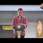 Presiden Jokowi Resmikan Bandara Tebelian Sintang