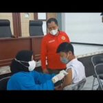 BIN Banten Gelar Vaksinasi Pelajar Di Kota Cilegon