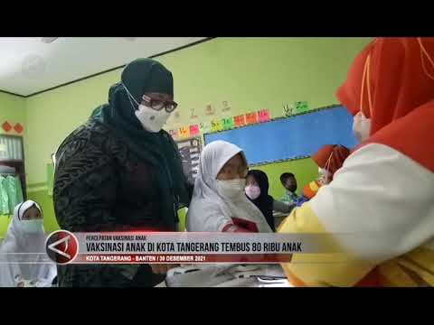 Vaksinasi Anak Di Kota Tangerang Tembus 80 Ribu Anak