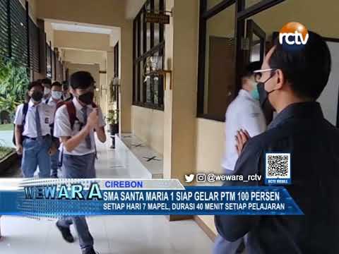 SMA Santa Maria 1 Siap Gelar PTM 100 Persen