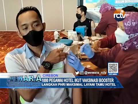 1000 Pegawai Hotel Ikut Vaksinasi Booster