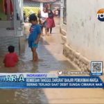 Rembesan Tanggul Darurat Banjiri Pemukiman Warga