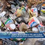 Sampah Menghampar di TPS Liar Ciledug