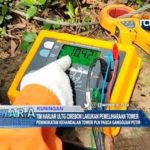 Tim Harjar ULTG Cirebon Lakukan Pemeliharaan Tower