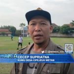 Standarisasi Rumput Lapangan Sepakbola Cipejeuh Wetan