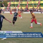 Final Turnamen Sepakbola Cipejeuh Wetan Cup