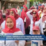 Karnaval Kemerdekaan HUT Ke-77 RI Desa Cipeujeuh Kulon