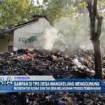 Sampah di TPS Desa Wangkelang Menggunung