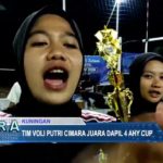 Tim Voli Putri Cimara Juara Dapil 4 AHY Cup
