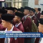 SMK Al Maarif Al Gozali Kunjungan Industri ke Radar Cirebon