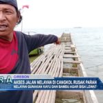 Akses Jalan Nelayan di Cangkol Rusak Parah