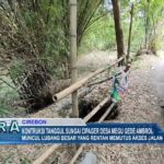 Kontruksi Tanggul Sungai Cipager Desa Megu Gede Ambrol