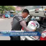 Penjagaan Mako Polres Cirebon Kota Diperketat