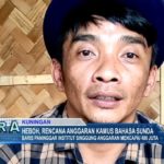 Heboh, Rencana Anggaran Kamus Bahasa Sunda