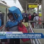 Penumpang Mulai Padati Stasiun Cirebon