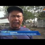 Warung di Pantai Pulo Kodok Disapu Gelombang Tinggi