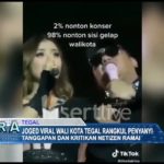 Joged Viral Wali Kota Tegal Rangkul Penyanyi