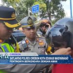 Satlantas Polres Cirebon Kota Edukasi Masyarakat