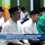 Istighosah Kubro Secara Virtual Di Makodim 0620 Kab. Cirebon