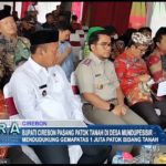 Bupati Cirebon Pasang Patok Tanah di Desa Mundupesisir