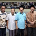 Sekjen Partai Gelora, Mahfuz Sidik bersilaturahmi dengan Ketua Paguyuban Pasundan Cirebon, H. Hediana Yusuf