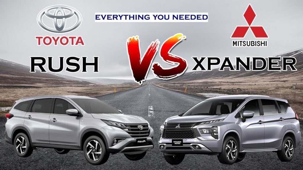Mitsubishi Xpander Cross VS Toyota Rush