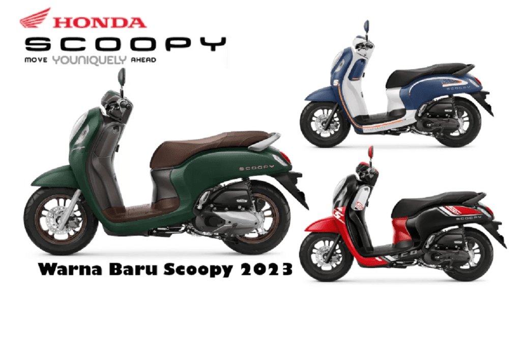 Terlihat Makin Sporty Honda Scoopy Terbaru 2023