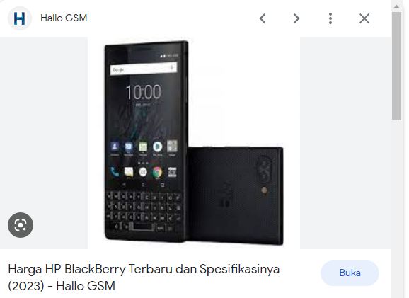 Wow Masih 700 Ribu Bisa Beli Blackberry Android..Coba Cek Konter Terdekat