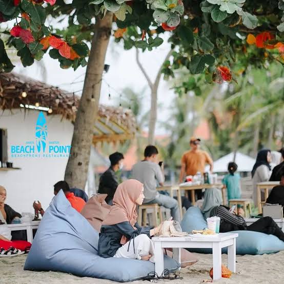 Wow! Beach Point Cafe Salah Satu Hidden Gemnya Anyer!