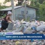 Sampah Luber ke Jalan dan Timbulkan Bau Busuk
