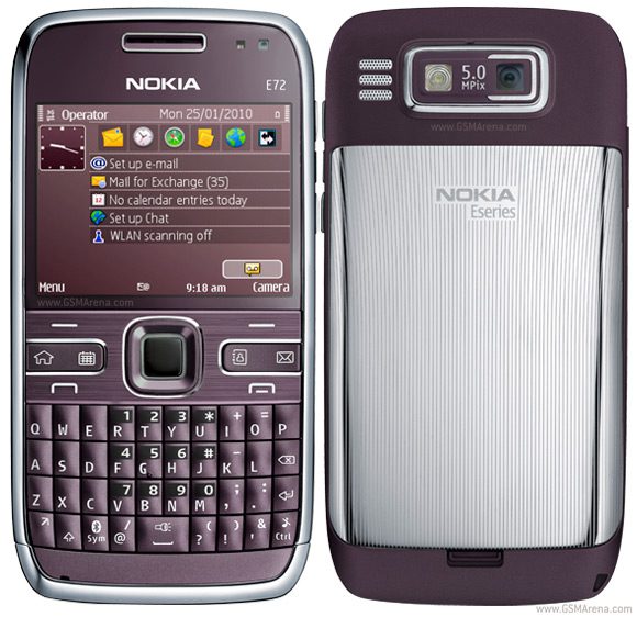 Seri HP Nokia Jadul E72, Punya Fitur Mumpuni yang Layak untuk di Lirik