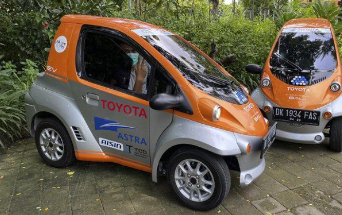 Imut Banget! Inilah Mobil Listrik Mini Toyota Indonesia