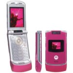 motorola flip phone pink