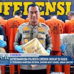 Satresnarkoba Polresta Cirebon Ungkap 29 Kasus