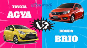 Terbaik Untuk Anda Honda brio dan Toyota Agya Dengan Spesifikasi Oke !!