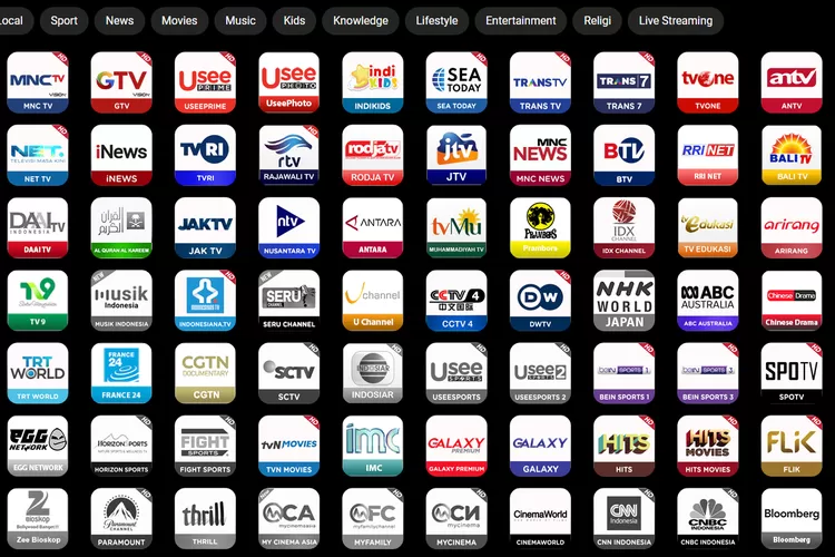Daftar channel TV Digital/Suara Merdeka
