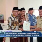 Kantor Pertanahan Kab. Cirebon Realisasikan Program PTSL